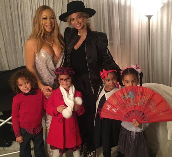 La fille de Beyoncé copine avec les jumeaux de Mariah
  Carey (PHOTO)