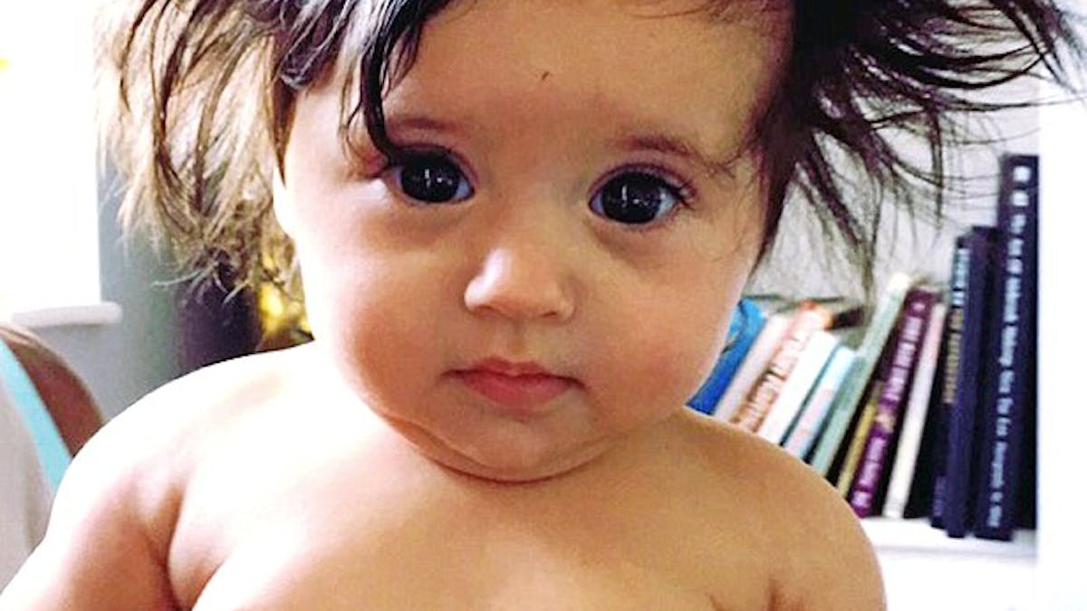 A 8 Mois Ce Bebe A Deja Une Chevelure De Reve Parents Fr A 8 Mois Ce Bebe A Deja Une Chevelure De Reve Parents Fr