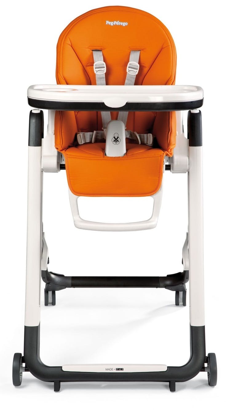 Chaise haute Siesta de Peg-Pérego - orange