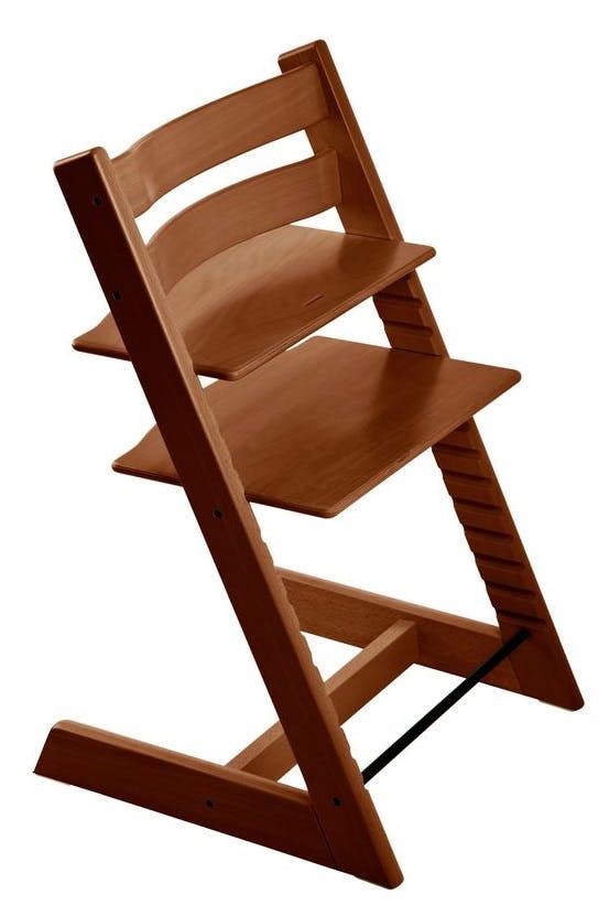 Chaise haute Tripp Trapp de Stokke - noisette