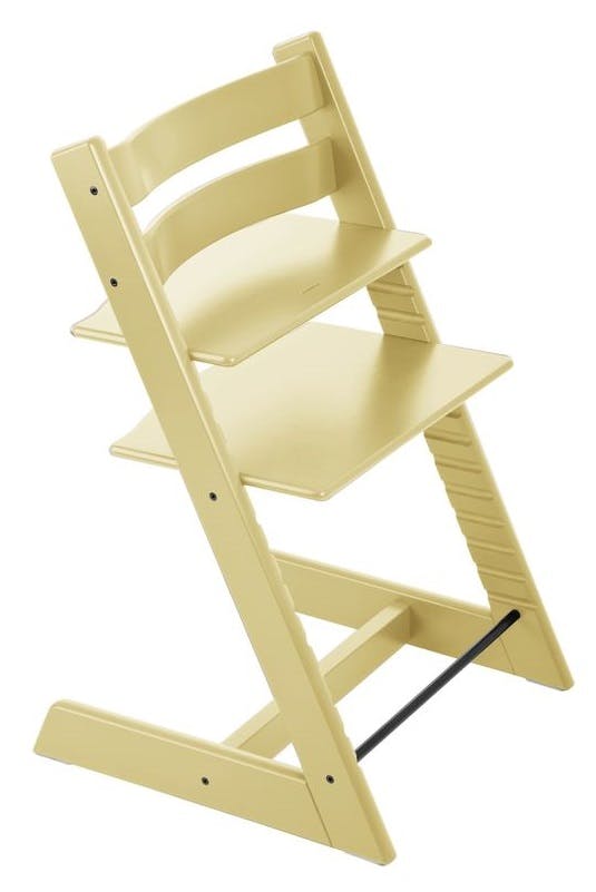 Chaise haute Tripp Trapp de Stokke - jaune épis de blé