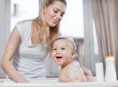 Toujours des substances toxiques dans les produits de toilette pour bébé !