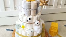 Le Diaper Cake, le cadeau de naissance mode qui arrive des États-Unis