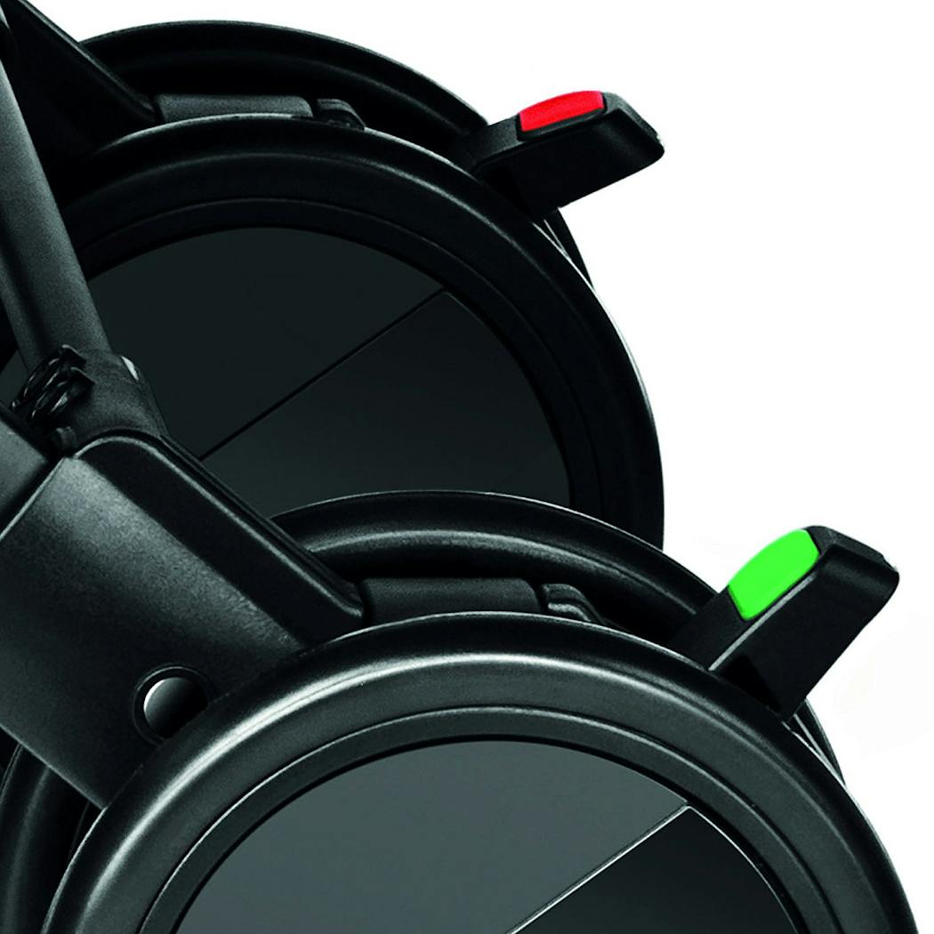 Poussette Duo Easylife de Recaro & siège auto 0+ Privia - freins indicateur