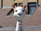 Sophie la Girafe en tournée en France