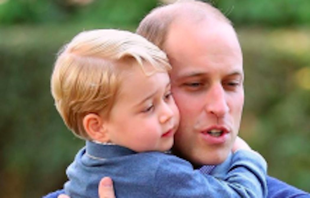 Prince George et son père