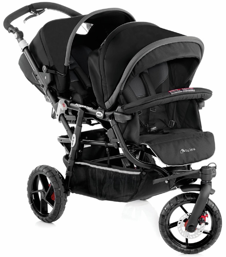 poussette double tout terrain
