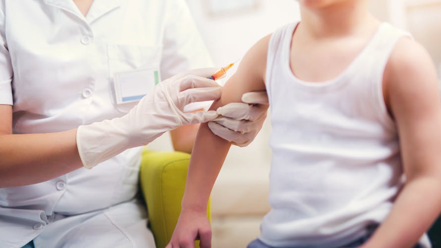 séance de vaccination