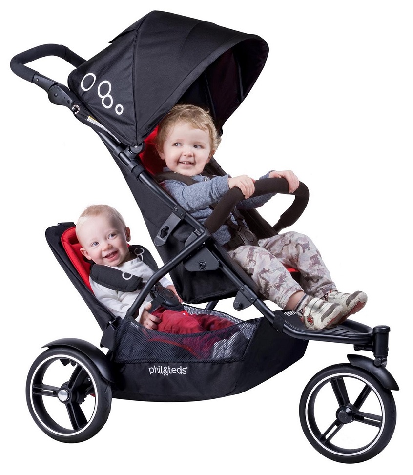 Poussette double Dot de Phil Teds Parents