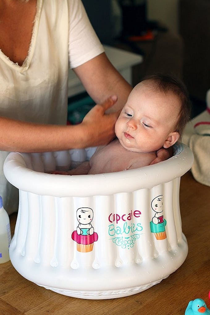 Baignoire bébé gonflable de voyage Cupcake Babies