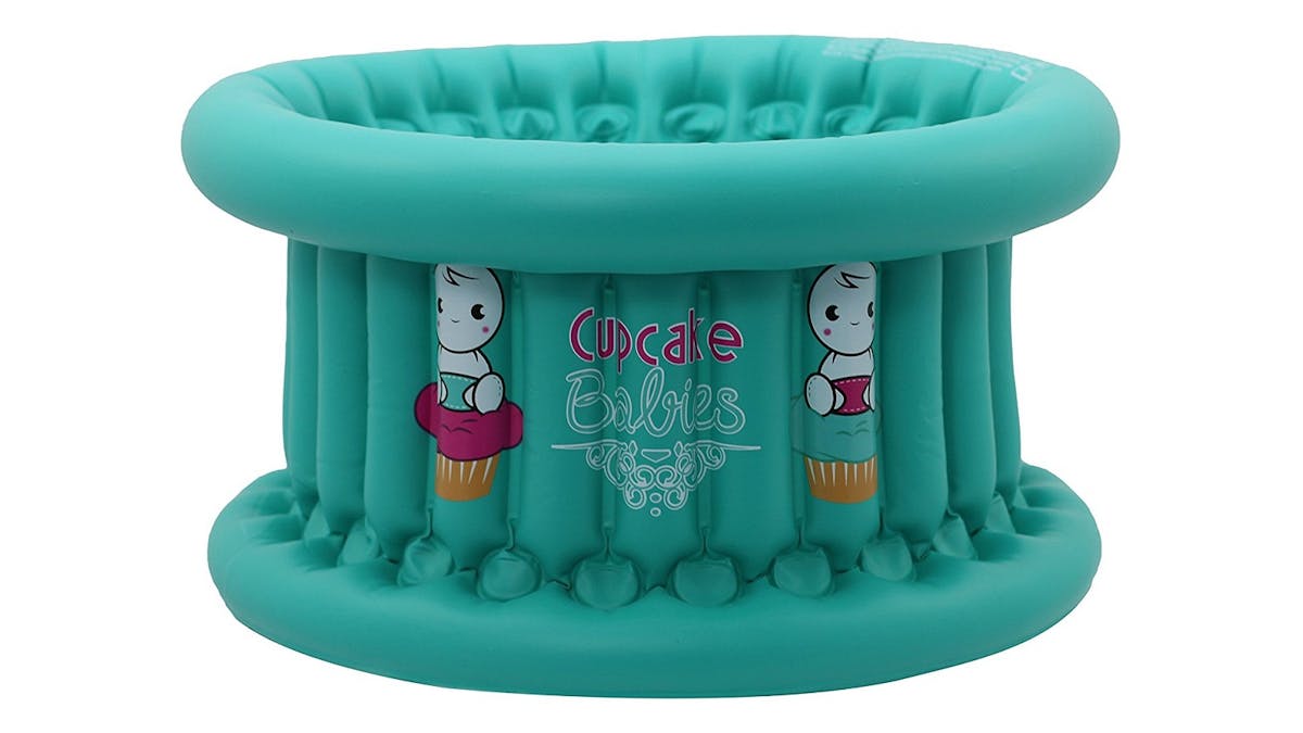 Baignoire gonflable Cupcake Babies - turquoise mint