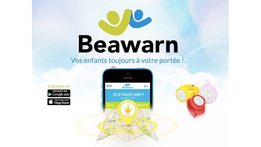 application et bracelet Beawarn