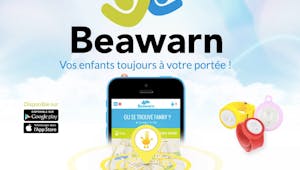 Beawarn, le bracelet GPS pour enfant