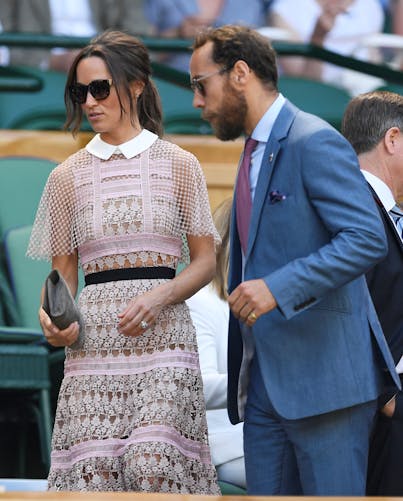 Pippa Middleton et James Matthews à Wimbledon