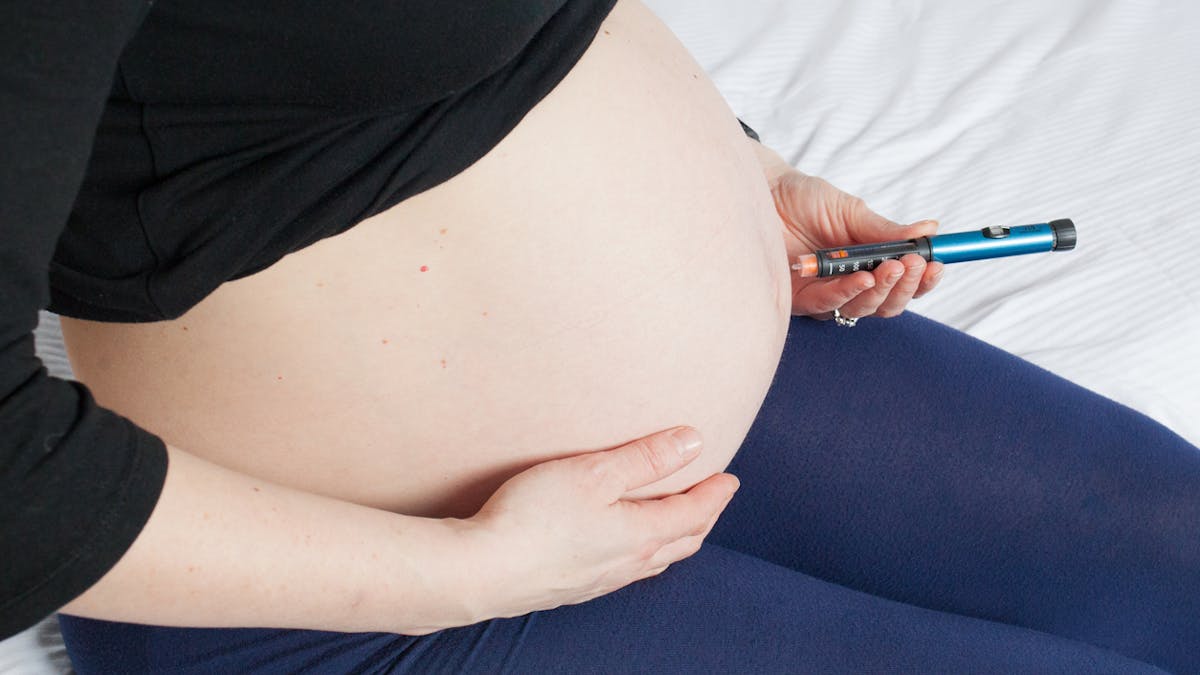 femme enceinte et piqûre d'insuline