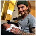 David Beckham craque pour sa petite nièce