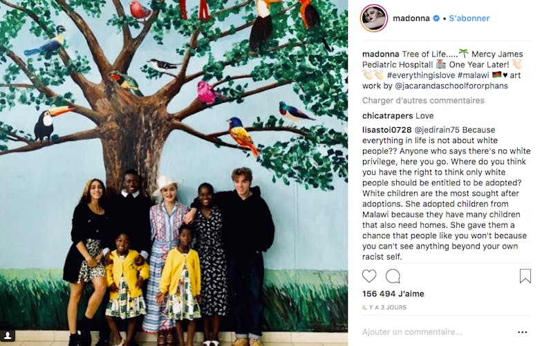 Photo rare de Madonna avec ses 6 enfants 