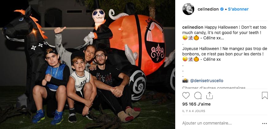 Grosse rigolade chez Céline Dion et ses garçons