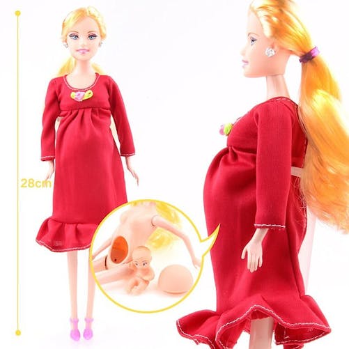Poupée Barbie enceinte