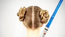 8 coiffures pour fille inspirées de la saga Star Wars (diapo)
