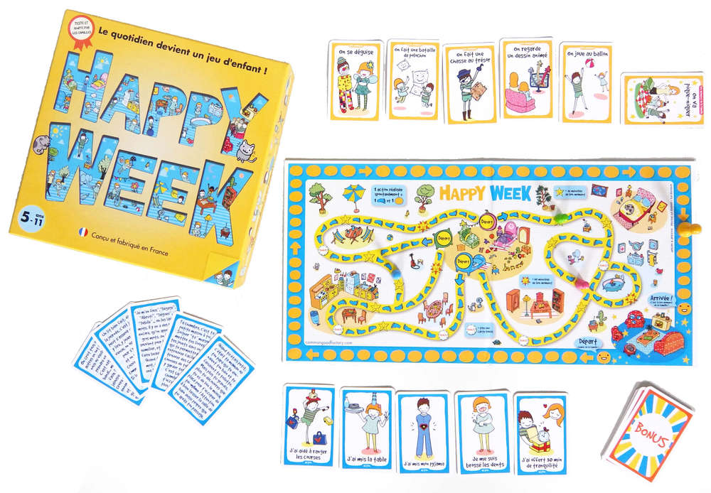 Happy Week Un Jeu Familial Pour Que Les Routines Du Quotidien Ne Soient Plus Une Corvee Parents Fr Parents Fr