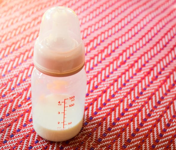 Chauffe-biberon pour lait maternel et préparation lactée