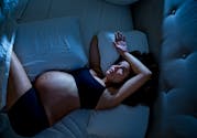 Insomnie : 64 % des femmes touchées en fin de grossesse
