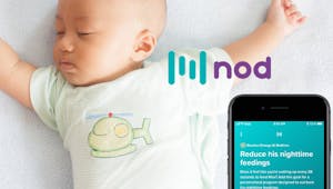 Nod, l’application mobile pour aider les jeunes parents à réguler le sommeil de bébé. 