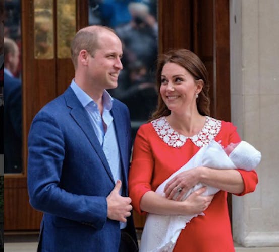 Kate Middletonn le prince William et le 3ème bébé royal