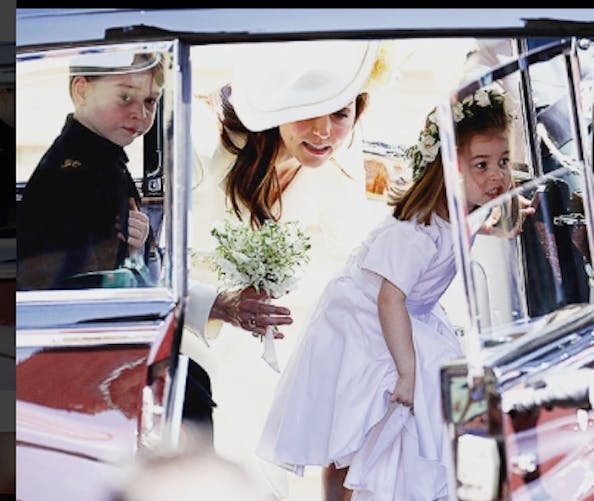 Kate Middleton, prince George, Princesse Charlotte