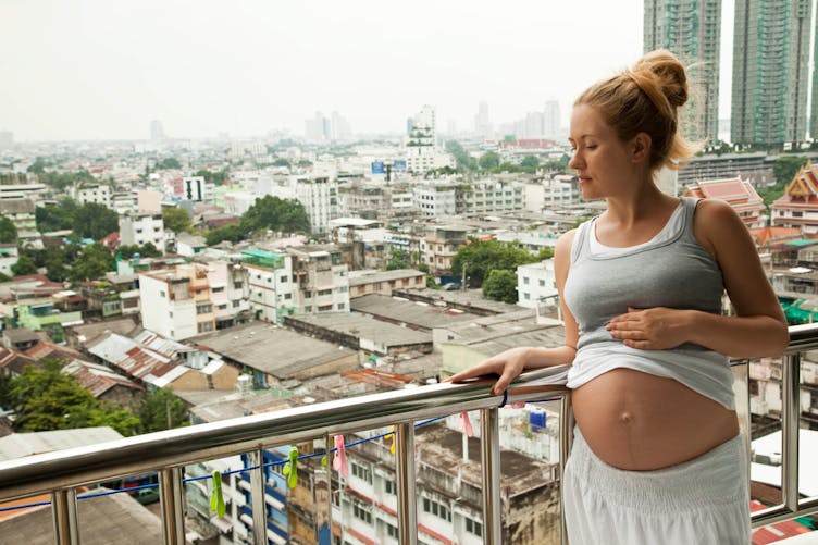 femme enceinte et pollution