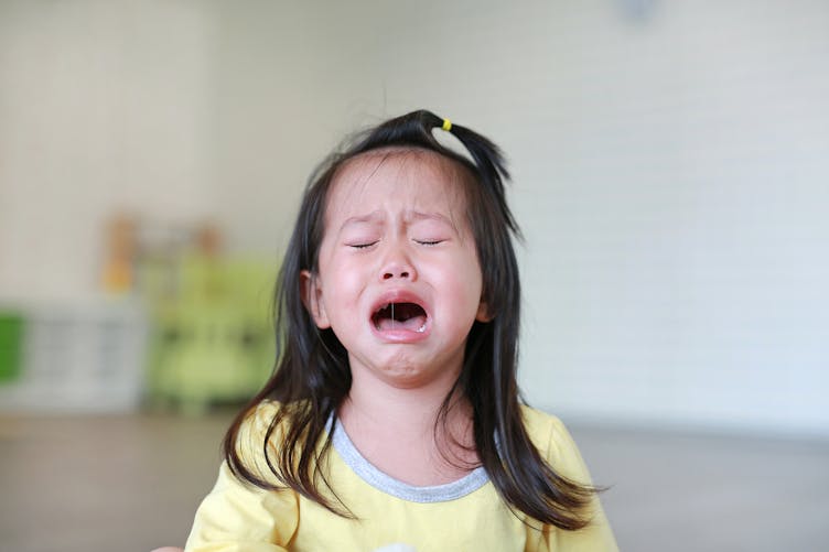 enfant qui pleure