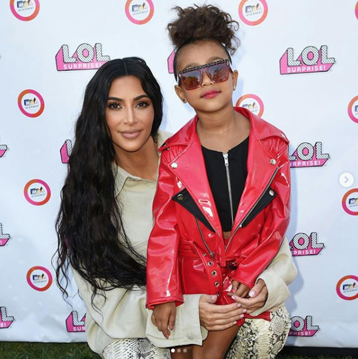 North West : la fille de Kim Kardashian âgée de 5 ans, maquillée