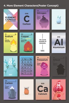 Poster Element Capsules