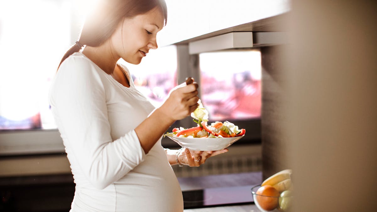 femme enceinte et repas