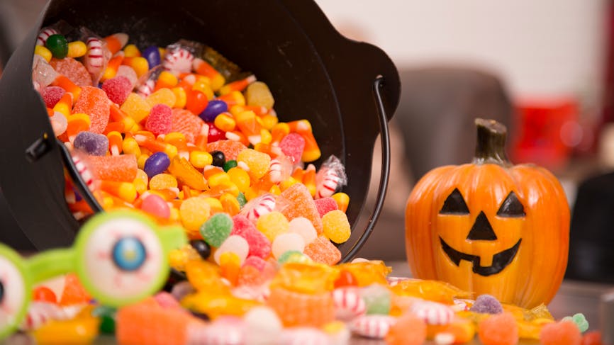 bonbons empoisonnés à Halloween