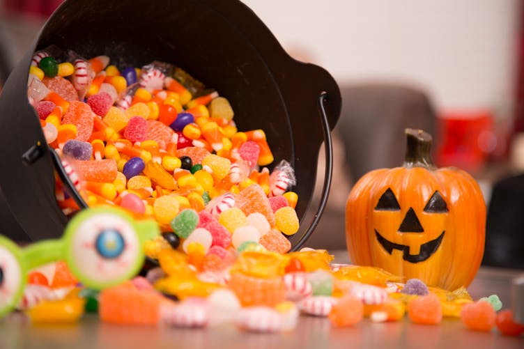 bonbons empoisonnés à Halloween