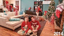 Un papa illustre avec humour à quoi ressemble VRAIMENT un Noël avec des enfants (photos)