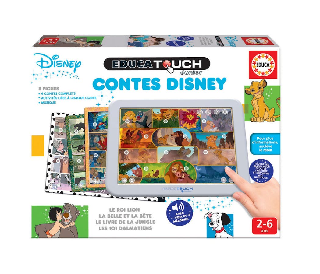 Les Contes Disney - Educa Touch Junior 