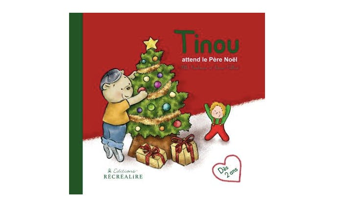 “Tinou attend le Père Noël“ : un livre + un calendrier de l'Avent 