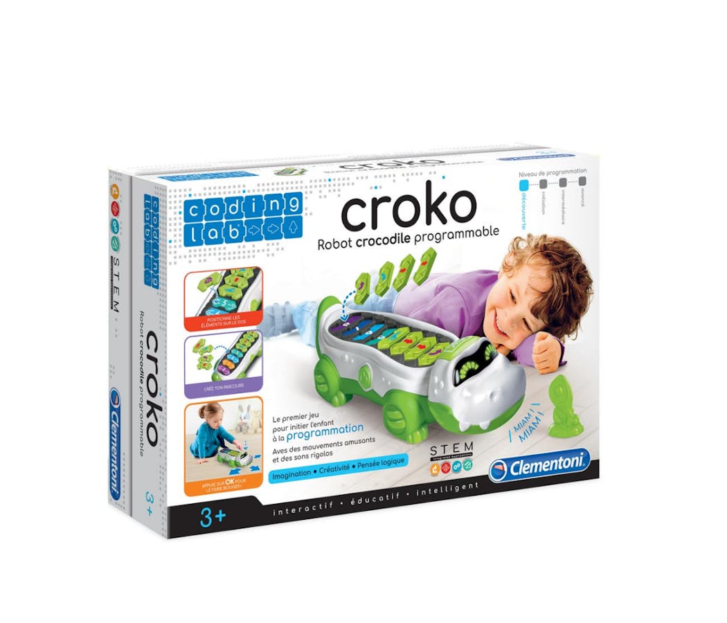 Croko, le robot crocodile programmable