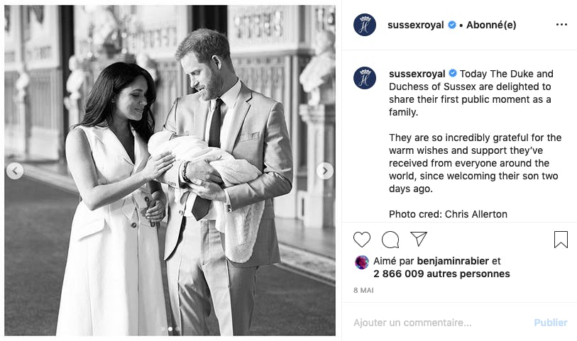 Meghan Markle et le Prince Harry parents : naissance la plus attendue de l'année