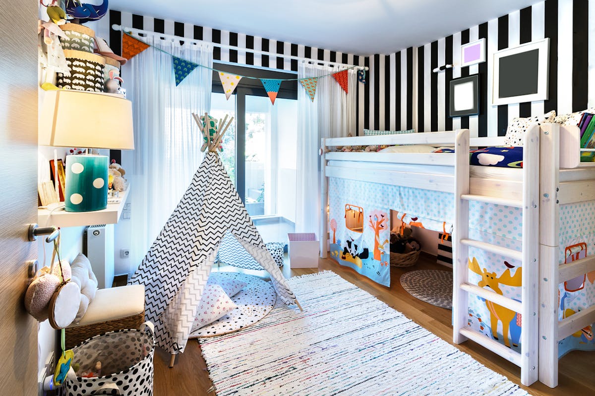 15 idées de décoration murale pour une chambre d'enfant 