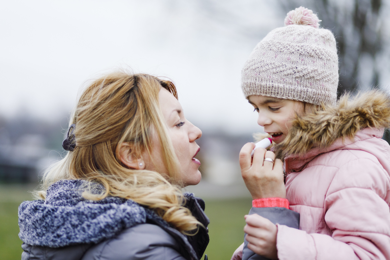 Mon enfant a mange du baume a levres