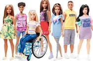 Handicap : Barbie existe aussi en fauteuil roulant et avec une prothèse