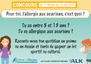 Allergie aux acariens : un concours destiné aux enfants