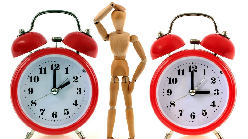 LE CHANGEMENT D'HEURE