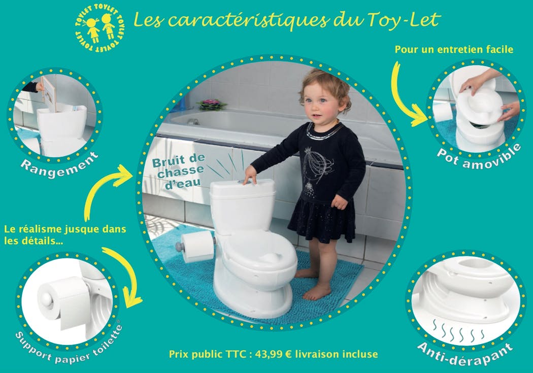 ToyLet®: bien plus qu’un pot bébé