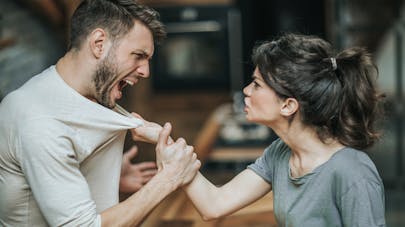 couple et mauvais caractère