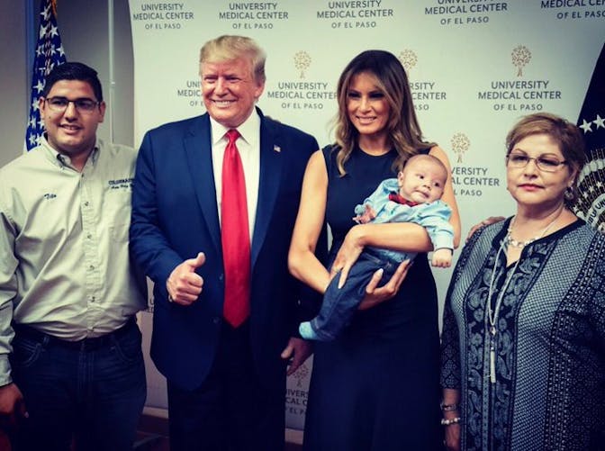 Trump et le bébé orphelin
